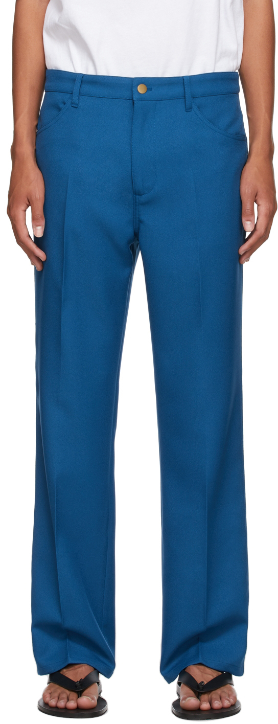 Stockholm (Surfboard) Club Blue Waylon Trousers | Smart Closet