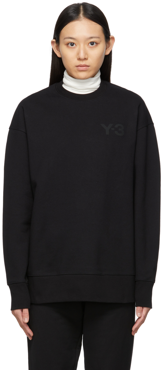 Y-3 Black Classic Logo Sweatshirt