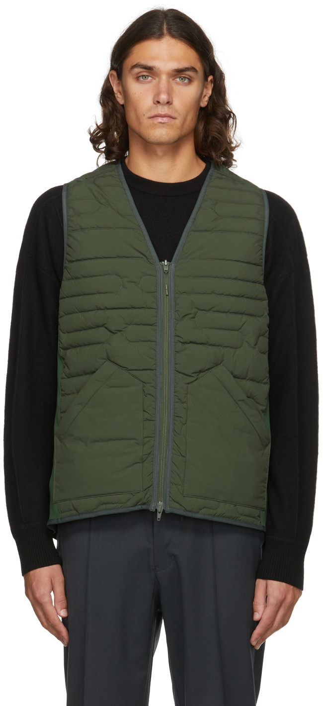 Y-3 Green Insulated Cloud Vest