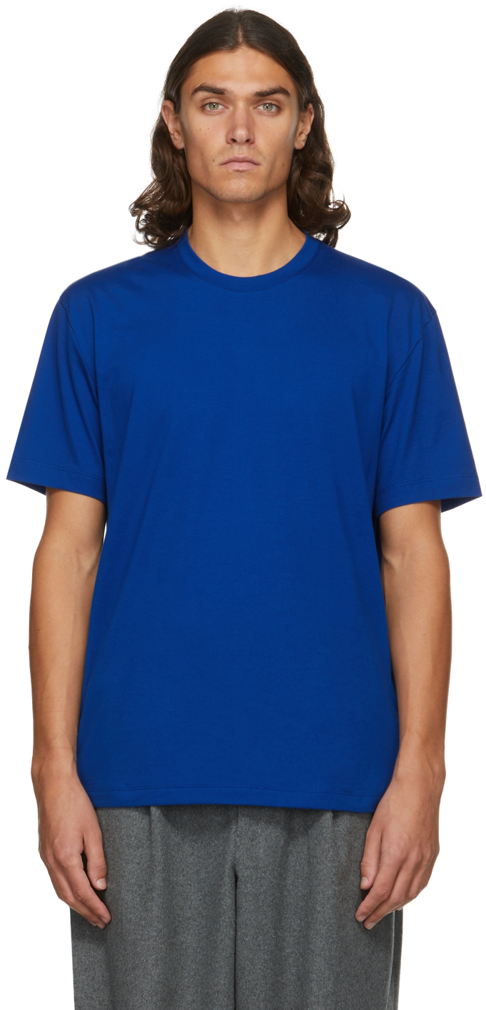 Y-3 Blue Logo T-Shirt