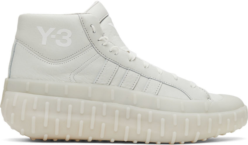 Y-3 Baskets montantes GR. 1P blanc cassé - GZ9154