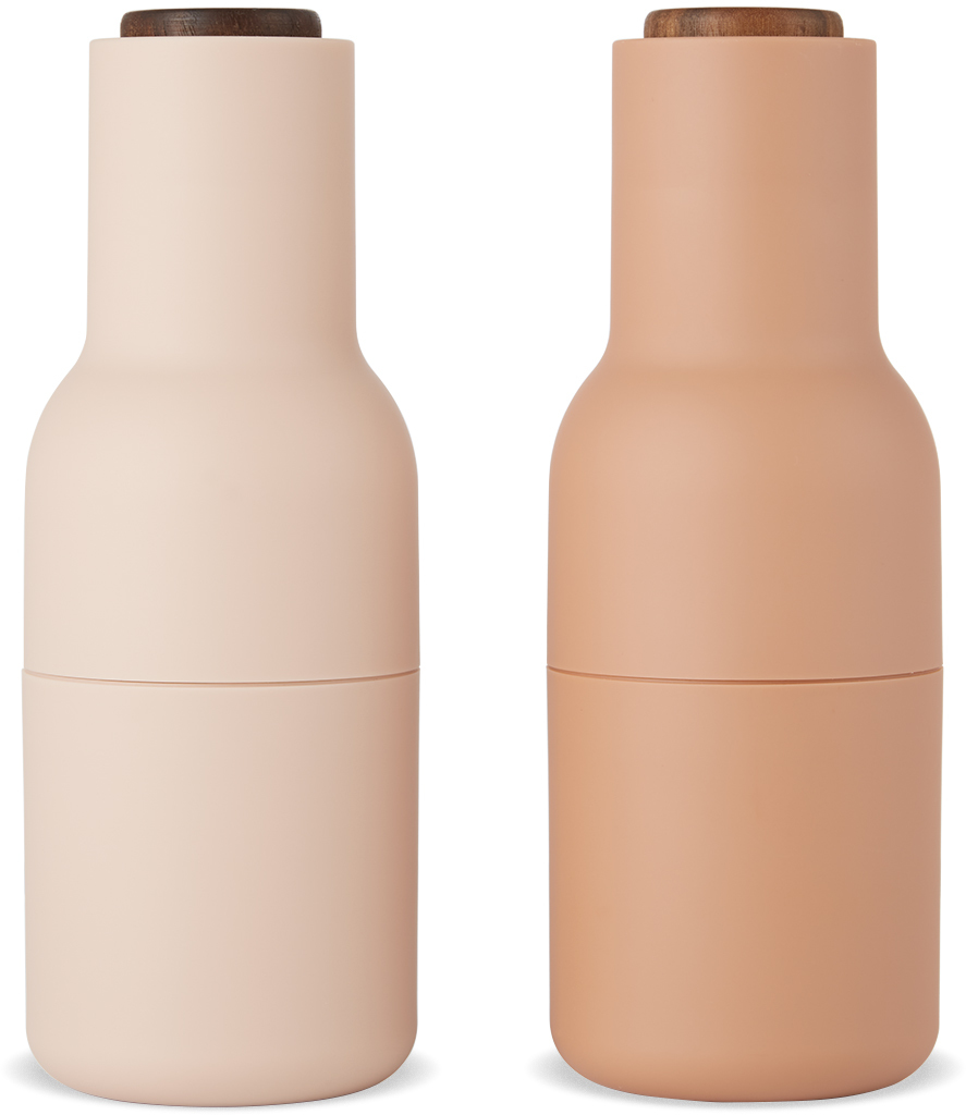 Menu Pink Norm Architects Edition Salt & Pepper Bottle Grinder Set In Nudes