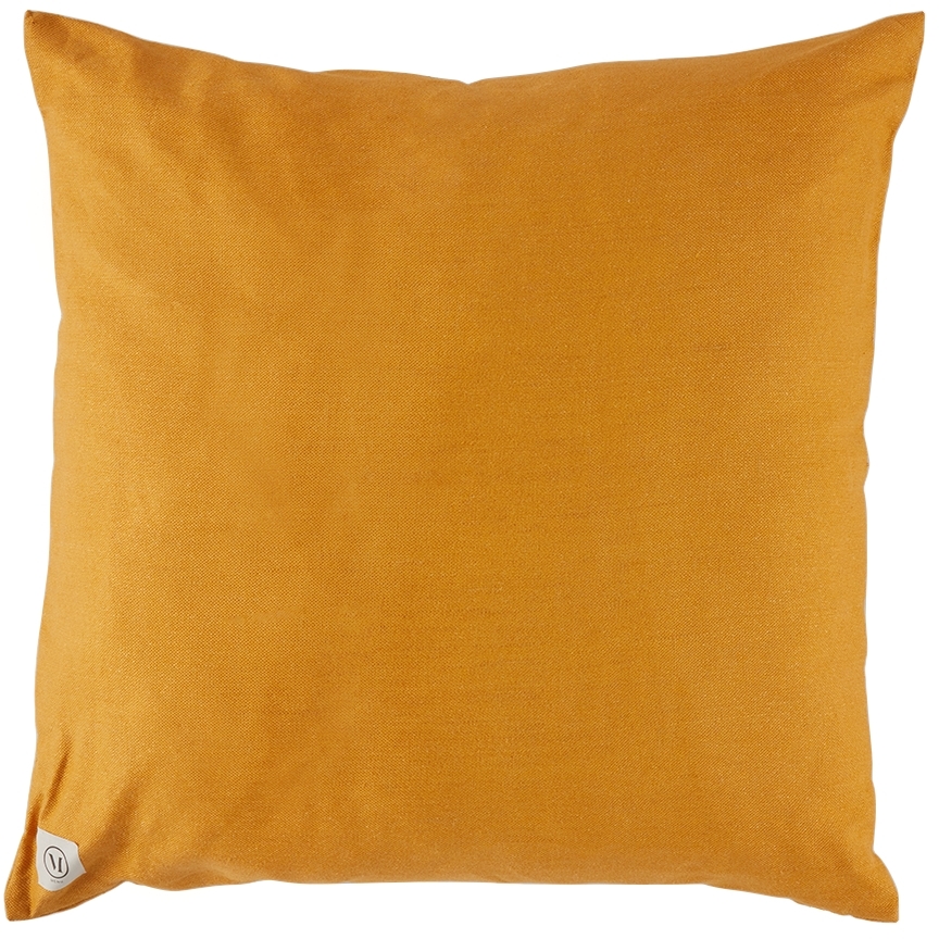 Menu Yellow Mimoides Large Pillow In Ochre