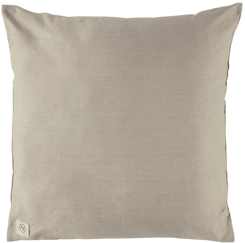 Menu Taupe Mimoides Large Pillow In Birch