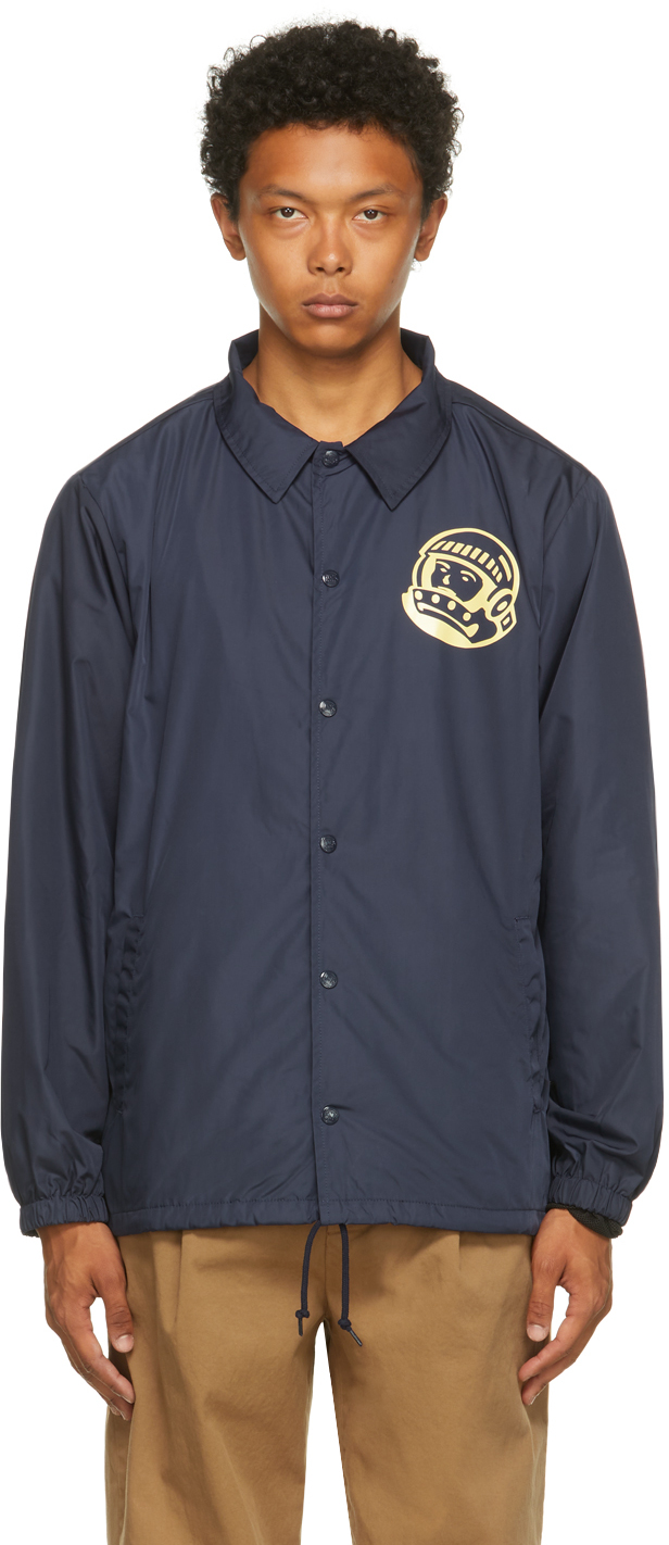 Billionaire Boys Club: Navy Astro Coach Jacket | SSENSE Canada