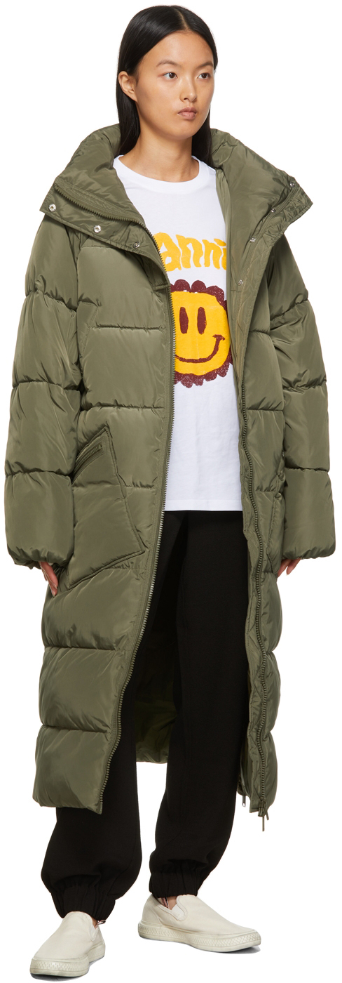 Ganni store long puffer