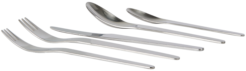 GEORG JENSEN SILVER ARNE JACOBSEN EDITION CUTLERY SET