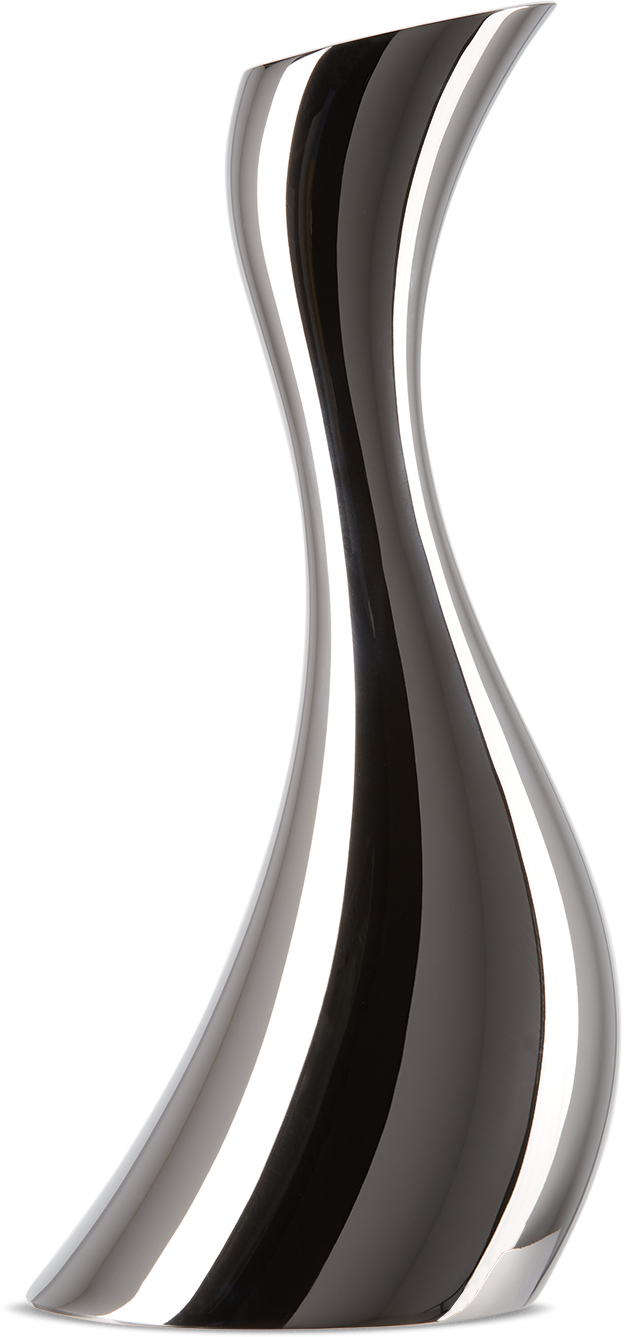 Georg Jensen Stainless Steel Cobra Iconic Curved Pitcher, 1.2 L In N/a