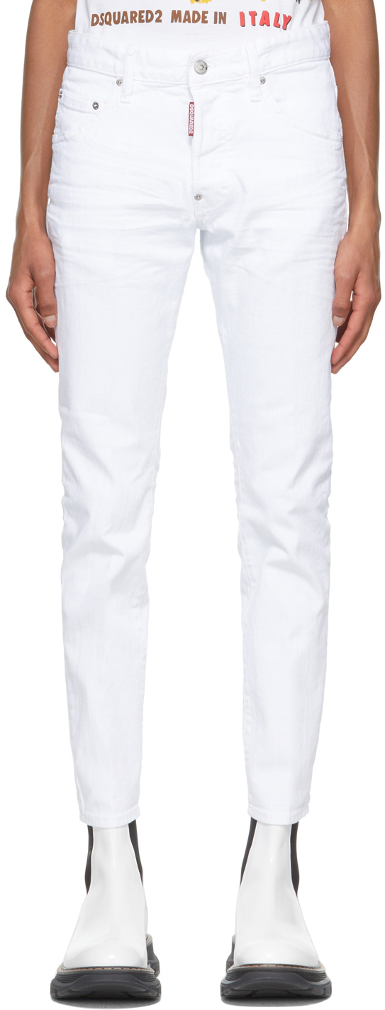 dsquared jeans blanc
