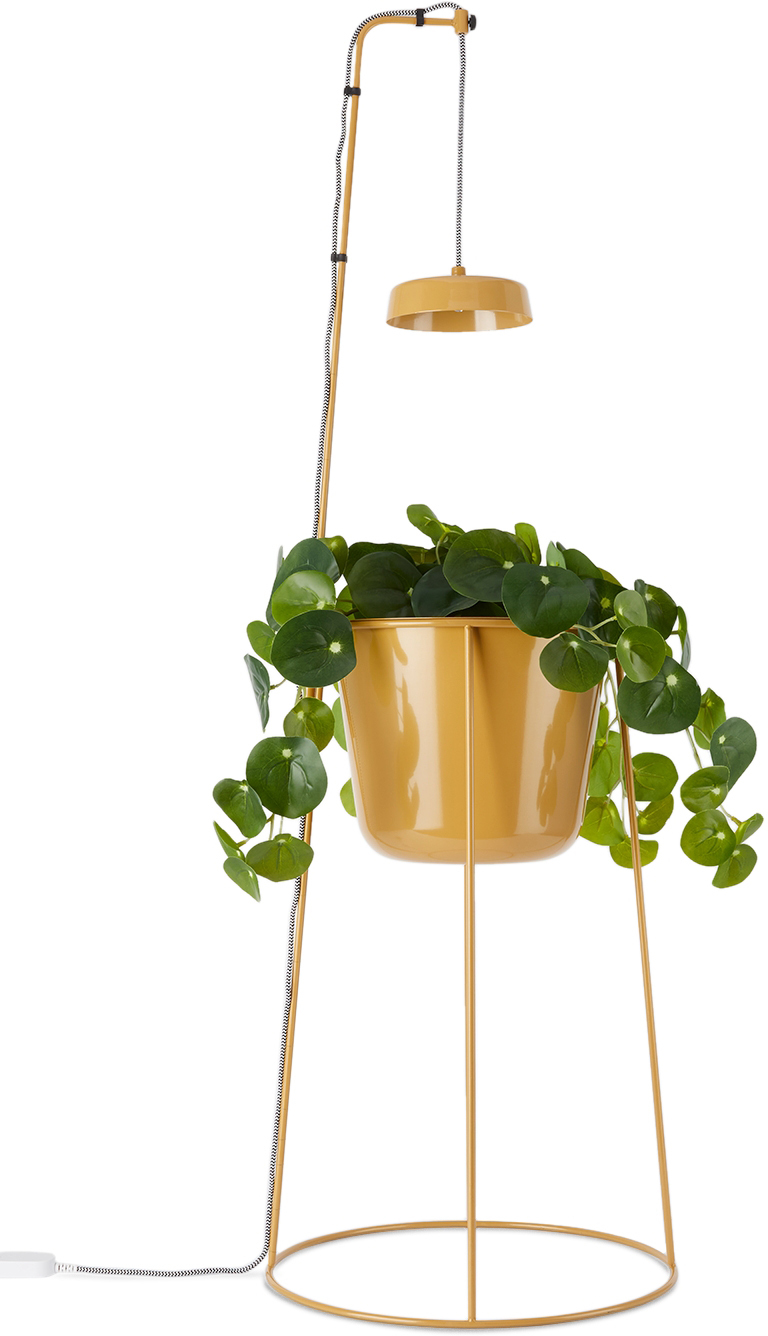 Modern Sprout Yellow Uplift Planter In Turmeric