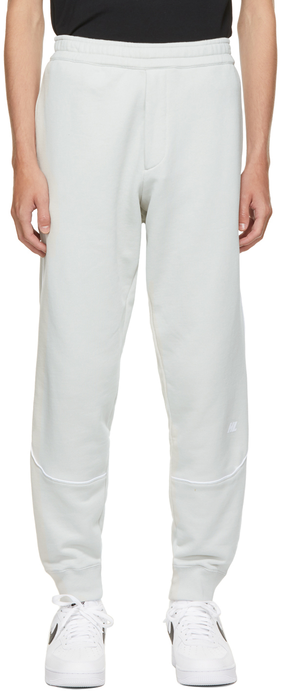 Helmut Lang Grey Piped Lounge Pants