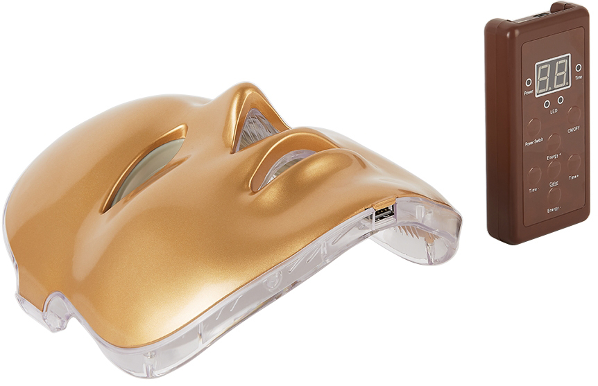  Mz Skin Gold Light Therapy Facial Treatment Device 