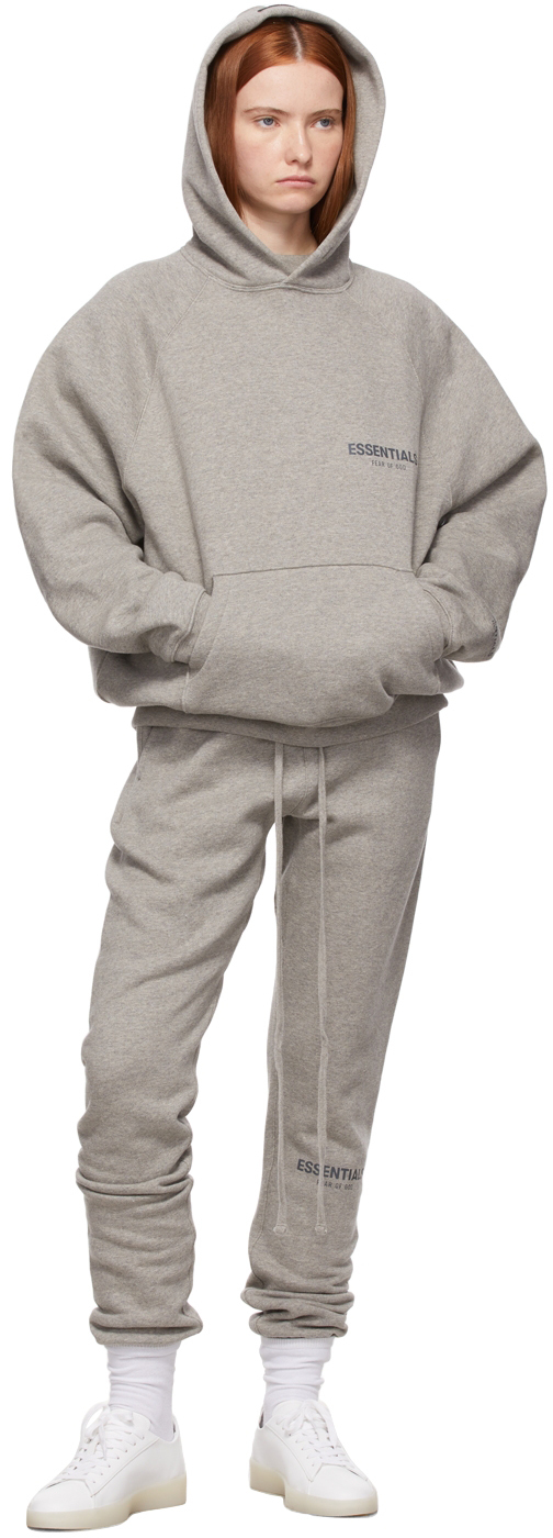 Essentials SSENSE Exclusive Grey Pullover Hoodie | Smart Closet