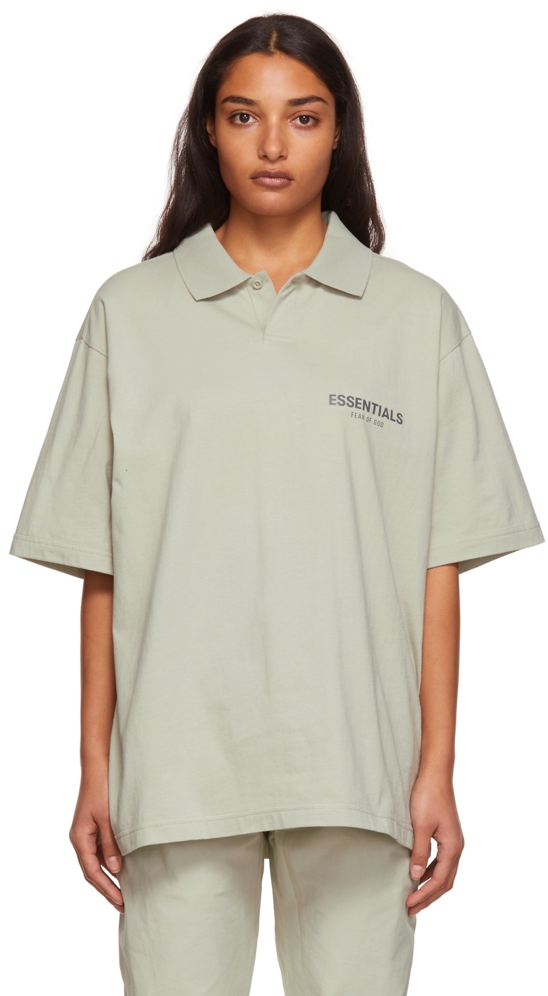 SSENSE Exclusive Green Jersey Polo