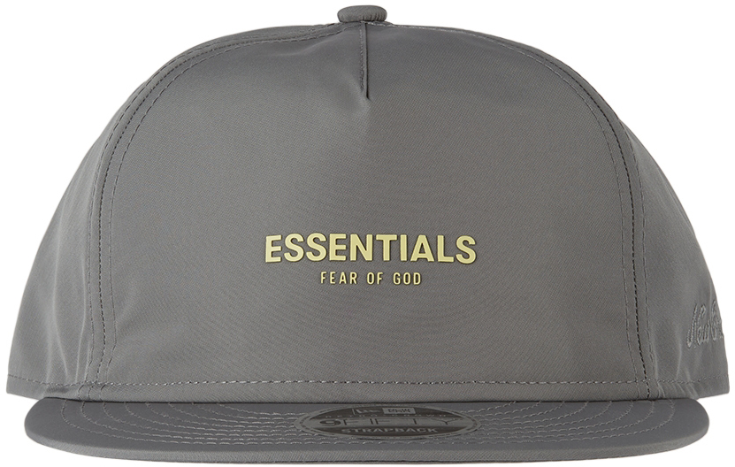 Essentials Kids Grey New Era Edition Strapback Cap