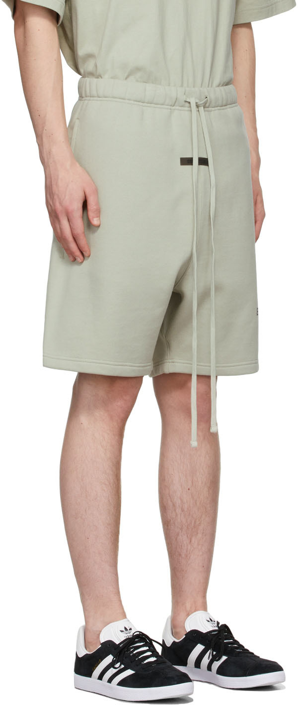 Essentials SSENSE Exclusive Green Fleece Sweat Shorts | Smart Closet