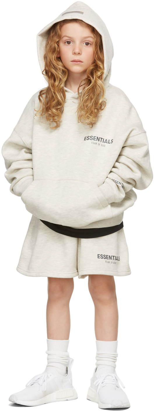 Essentials Kids Off-White Sweat Shorts