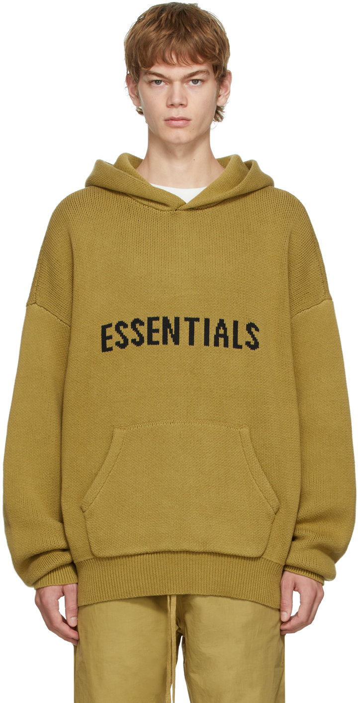 essentials knit hoodie ssense購入