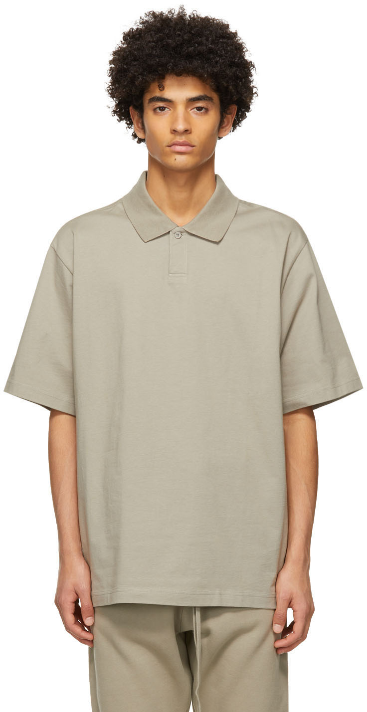 essentials short sleeve polo