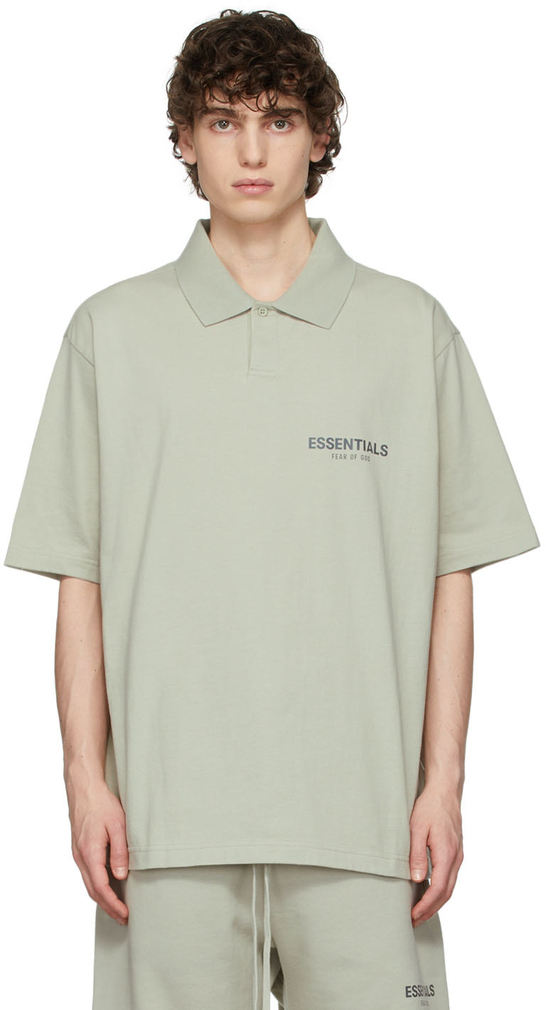 SSENSE Exclusive Green Jersey Polo