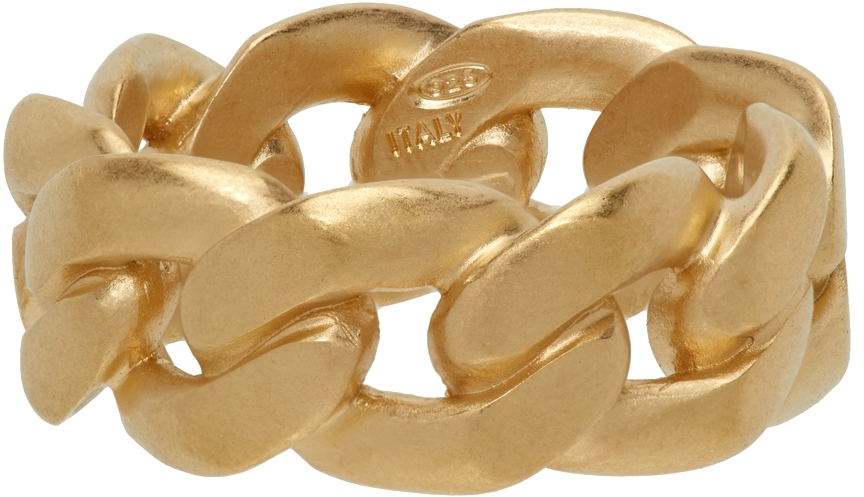 Maison Margiela Gold Chain Link Ring