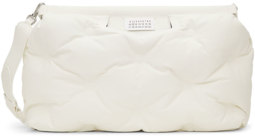Maison Margiela Off-White Large Glam Slam Bag