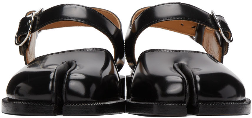 Maison Margiela Burgundy Tabi Sandals | Smart Closet