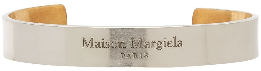 Maison Margielaのシルバー セミポリッシュ ブレスレットがセール中