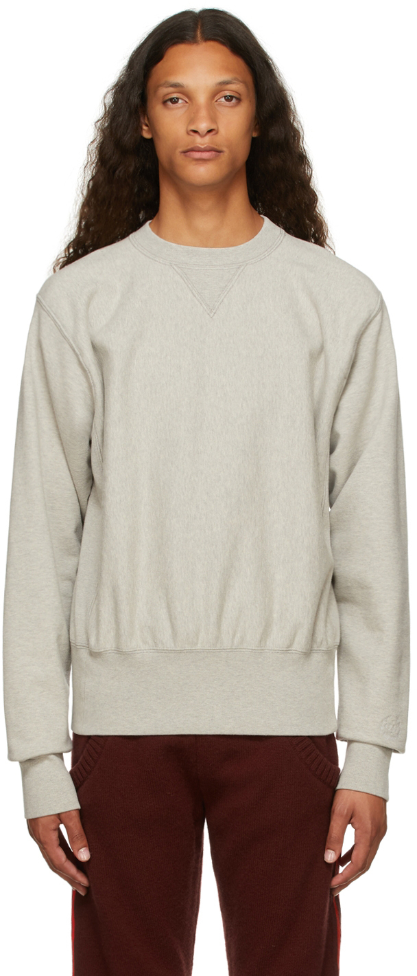 Maison Margiela Grey Shrunken Sweatshirt
