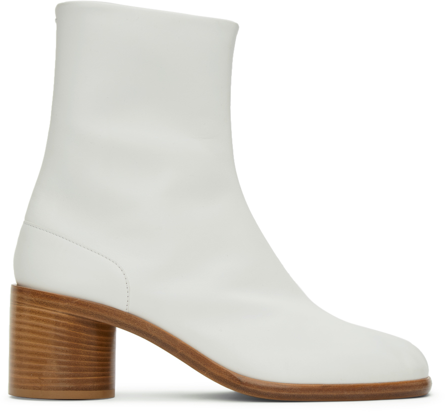 margiela white boots