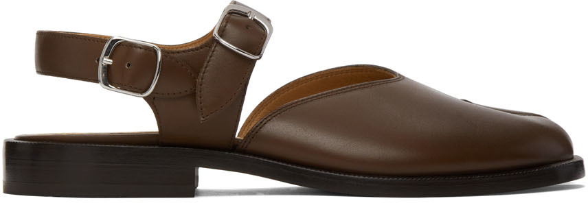 Brown Calfskin Sandals