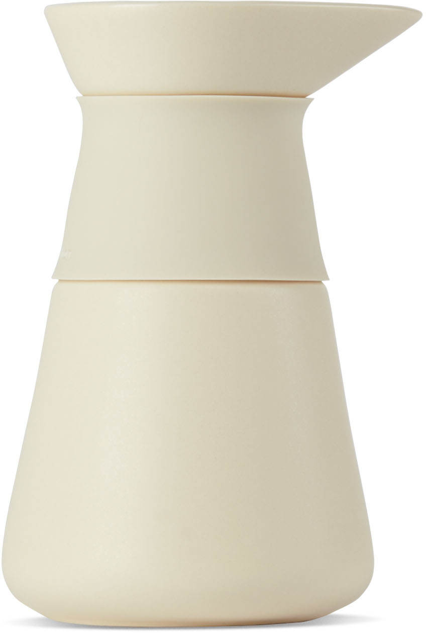 Stelton Beige Theo Milk Jug, 0.35 L In Sand