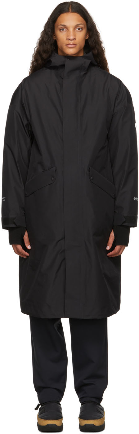 4 Moncler HYKE Navy Down Languard Coat