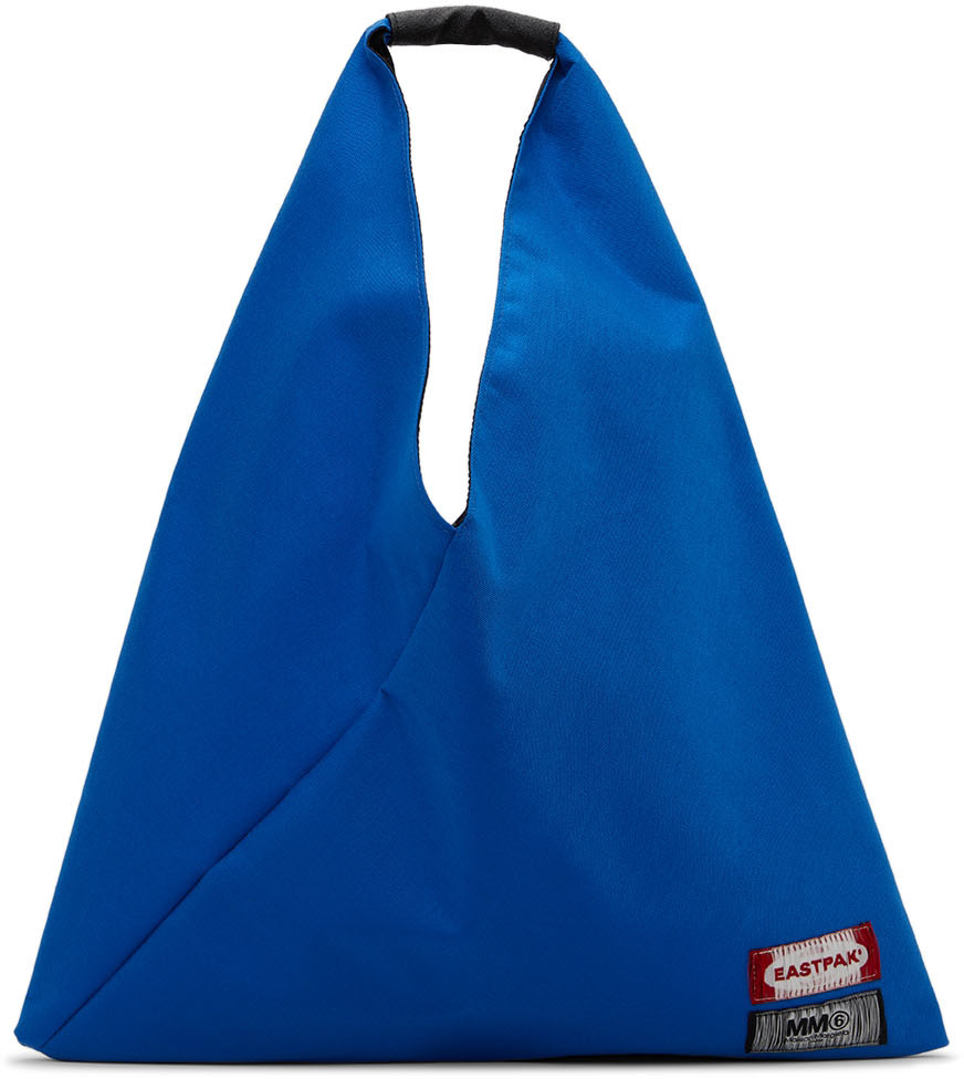 MM6 Maison Margiela Blue Eastpak Edition Japanese Tote Bag