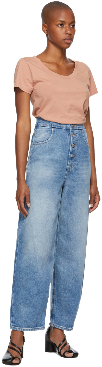 MM6 Maison Margiela Blue Vintage Wash Jeans | Smart Closet