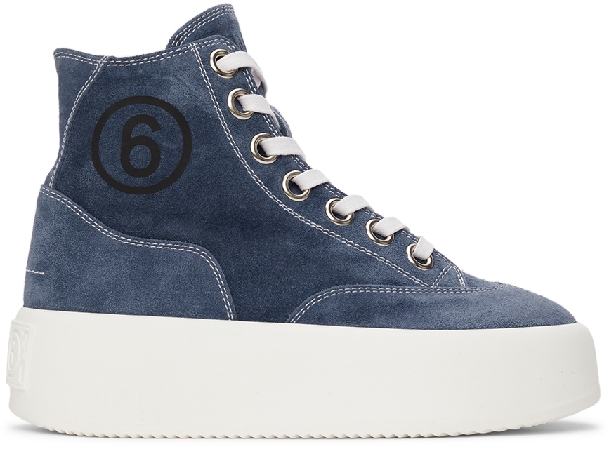 Blue 4G City High-Top Sneakers Ssense Donna Scarpe Sneakers Sneakers alte 