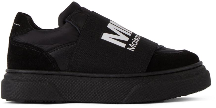 Mm6 Maison Margiela Slip-on Sneakers In 1 Black