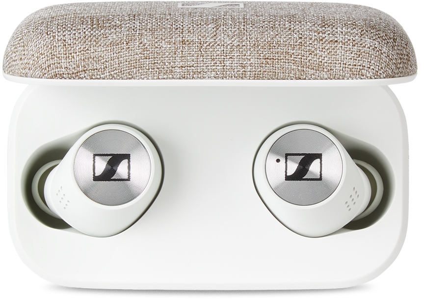 White Momentum True Wireless 2 Headphones by Sennheiser on Sale
