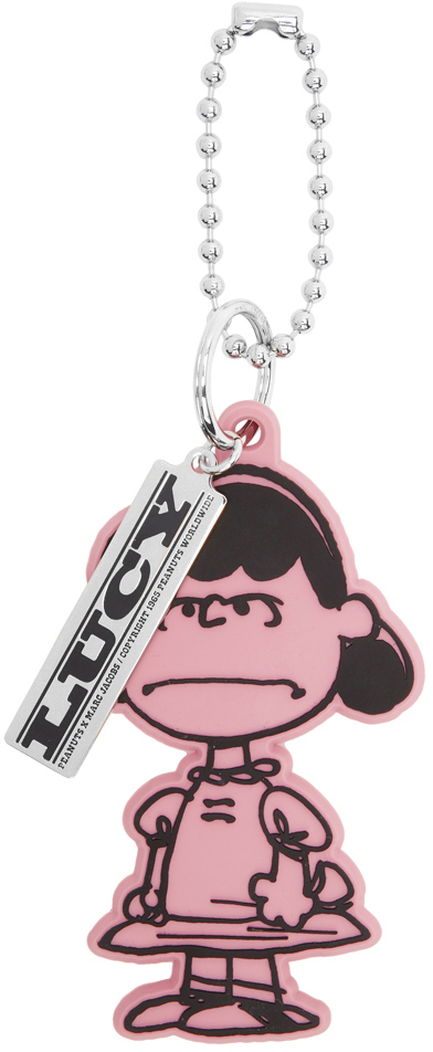 Marc Jacobs: Pink Peanuts Edition 'The Lucy' Charm | SSENSE Canada