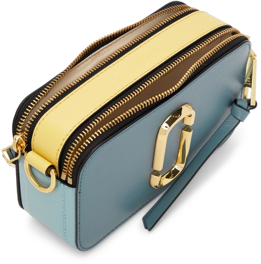Marc Jacobs Snapshot Bag In Academy Blue Multi