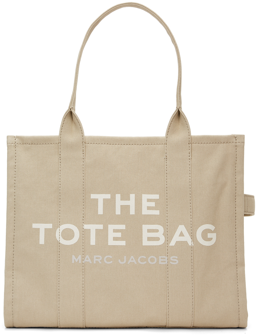 Marc Jacobs: Beige 'The Traveler' Tote | SSENSE Canada