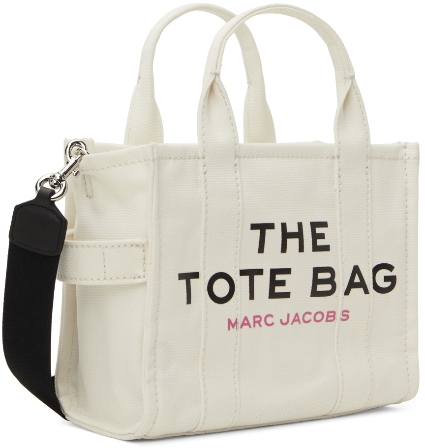 Buy The Marc Jacobs Women's Small Traveler Tote, Beige, Off White, Graphic,  One Size at