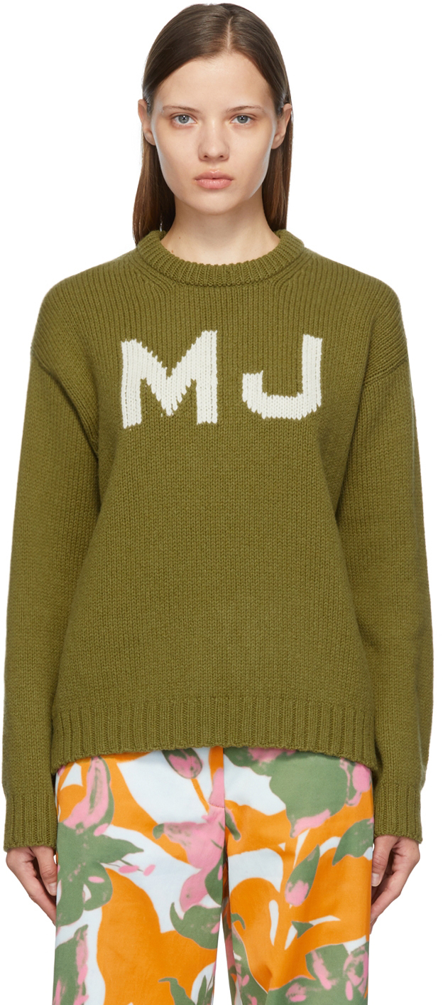 Marc Jacobs Green 'The Big' Sweater