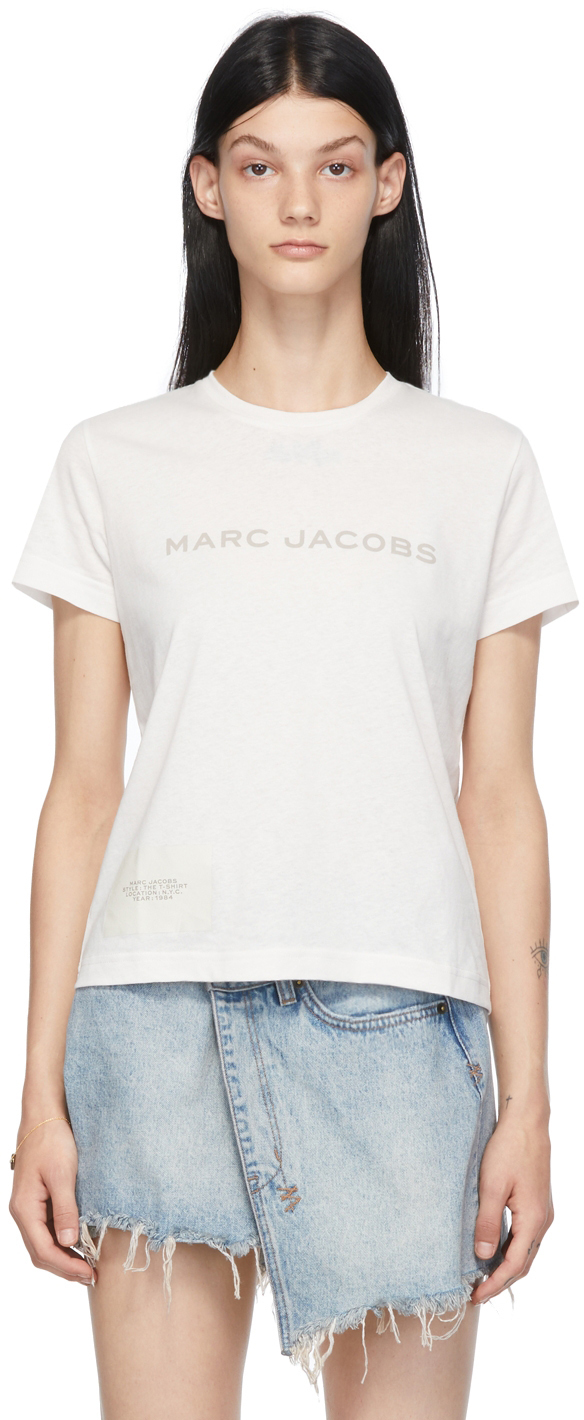 Marc Jacobs White 'The T-Shirt' T-Shirt
