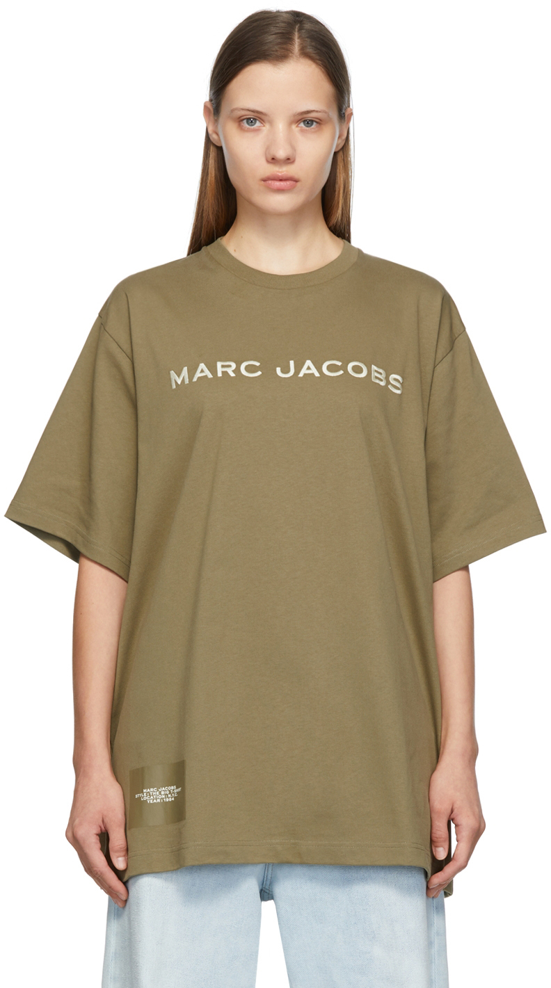 Marc Jacobs Tan 'The Big' T-Shirt