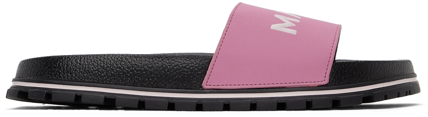 Marc Jacobs Pink Traveler Flat Sandals