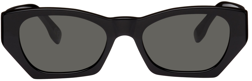 Black Amata Sunglasses by RETROSUPERFUTURE on Sale