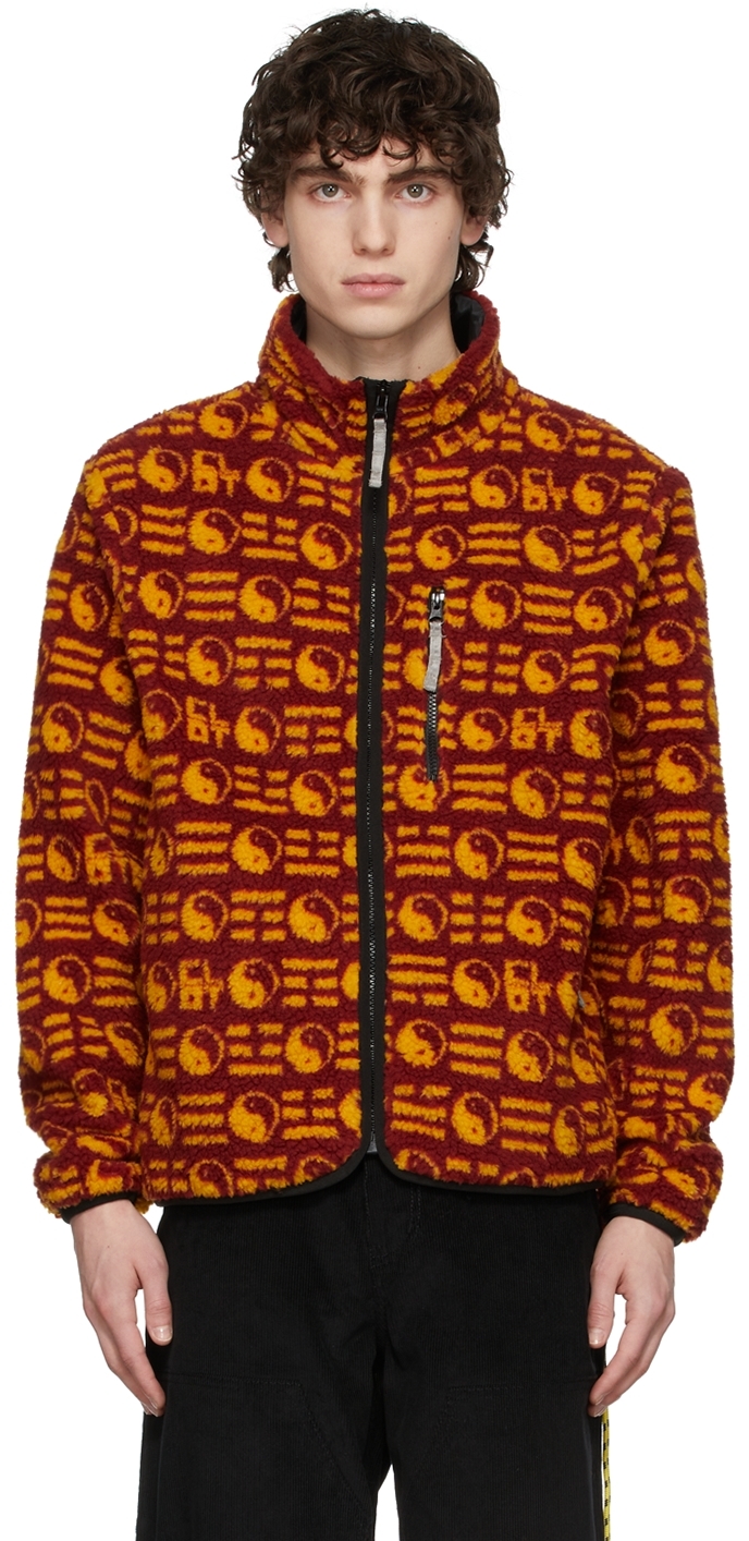 yellow sherpa jacket