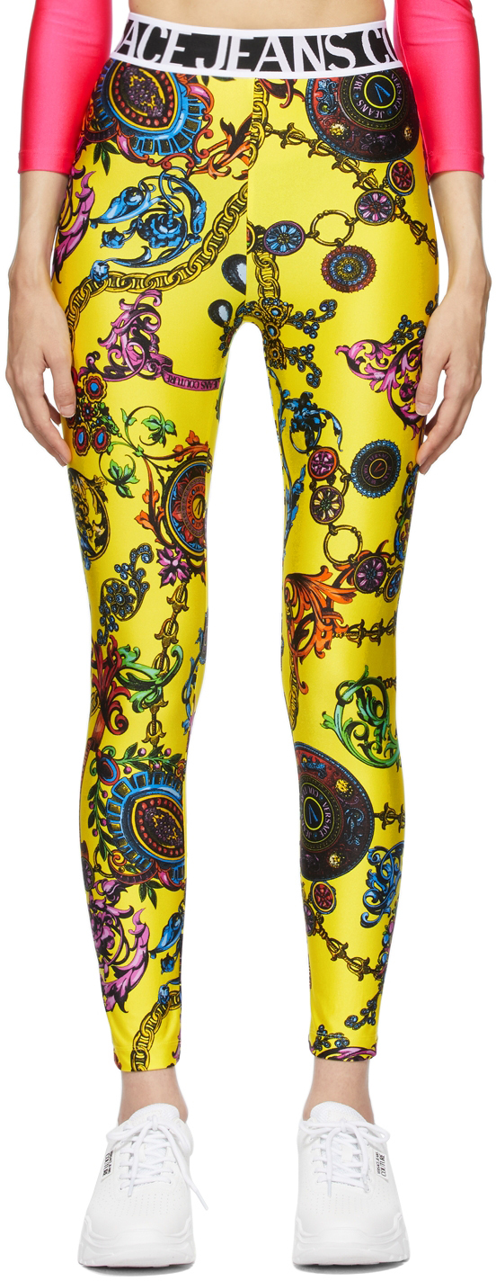 leggings versace
