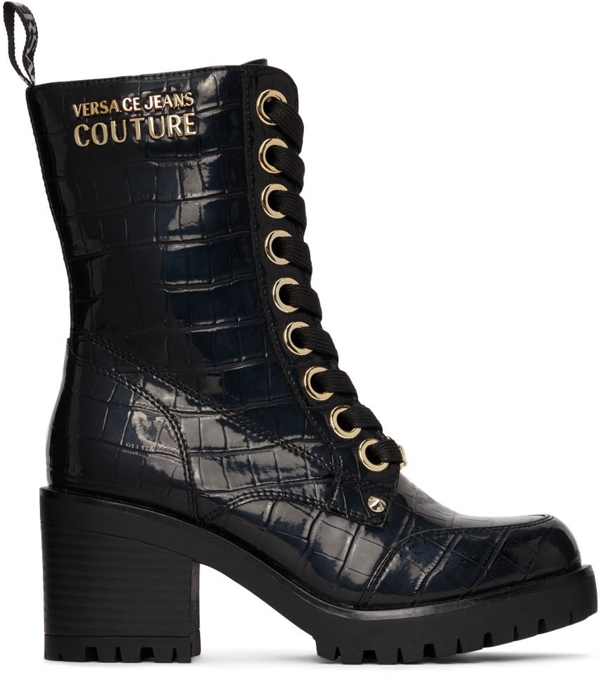 Versace Jeans Couture boots for Women | SSENSE